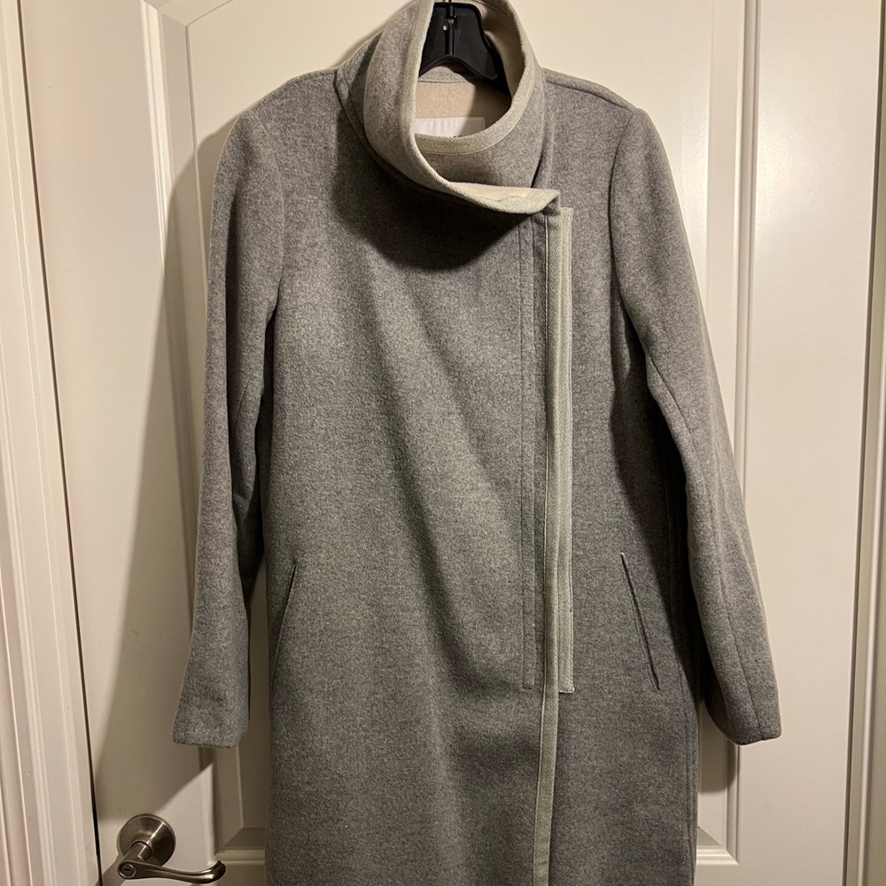 ARITZIA BABATON CORMAC HEATHER GREY WOOL COAT US WOMEN SIZE XS NEW CONDITION